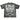 KIY STUDIOS "A.MILE LIVE FREE" Charcoal Grunge Wash T-Shirt