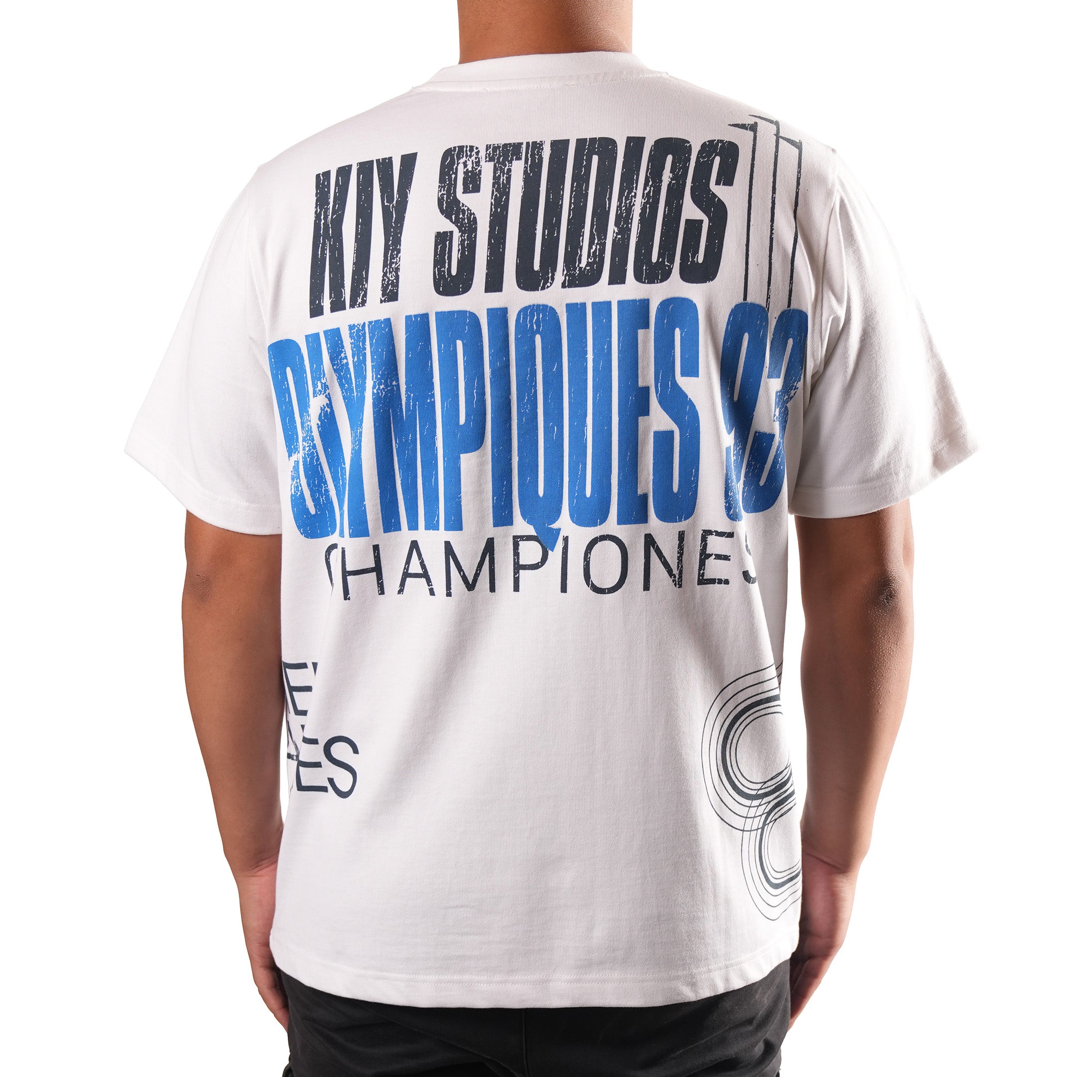 KIY STUDIOS "93' SPRINTERS" White T-Shirt