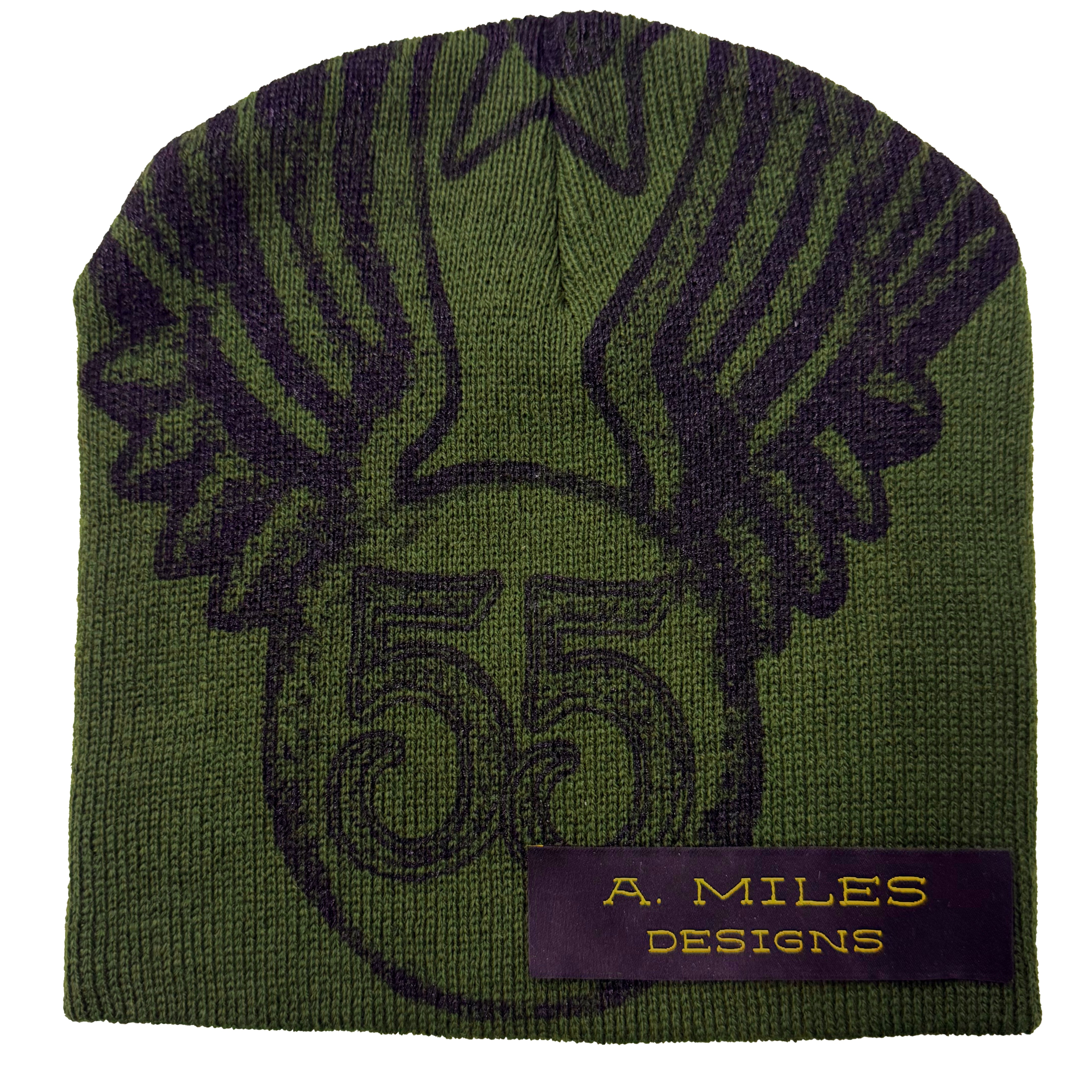 KIY Studios "WWII" Beanie - Olive