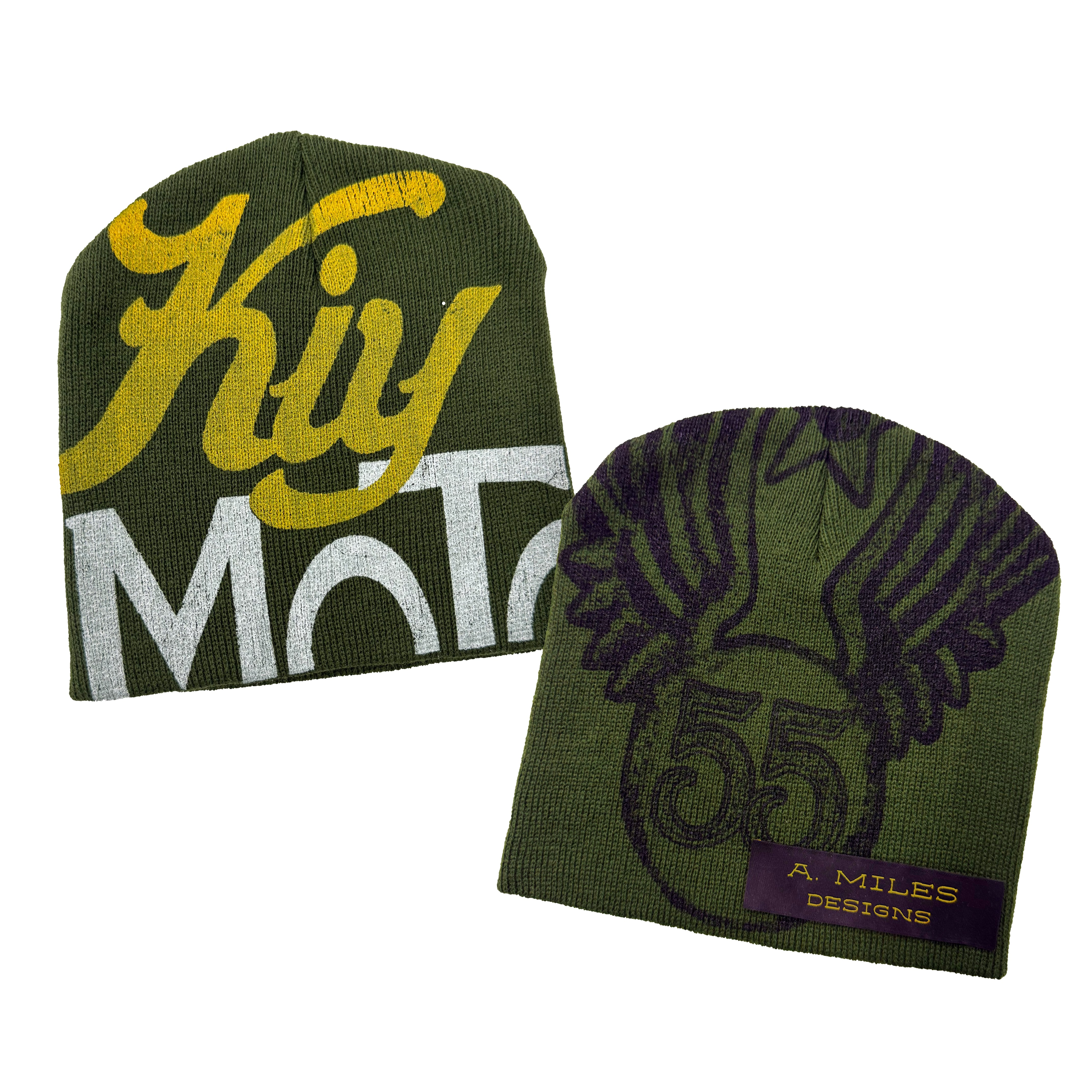 KIY Studios "WWII" Beanie - Olive