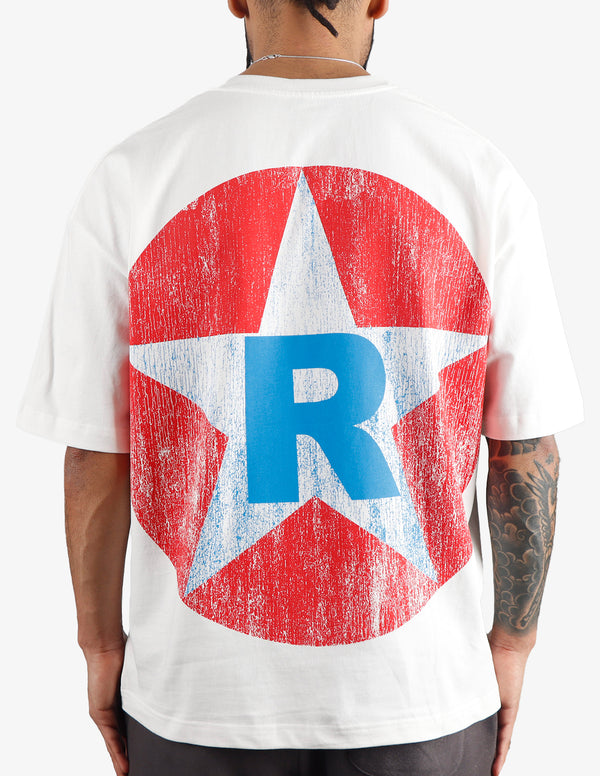 KIY STUDIOS "TSF BOWL" WHITE T-SHIRT