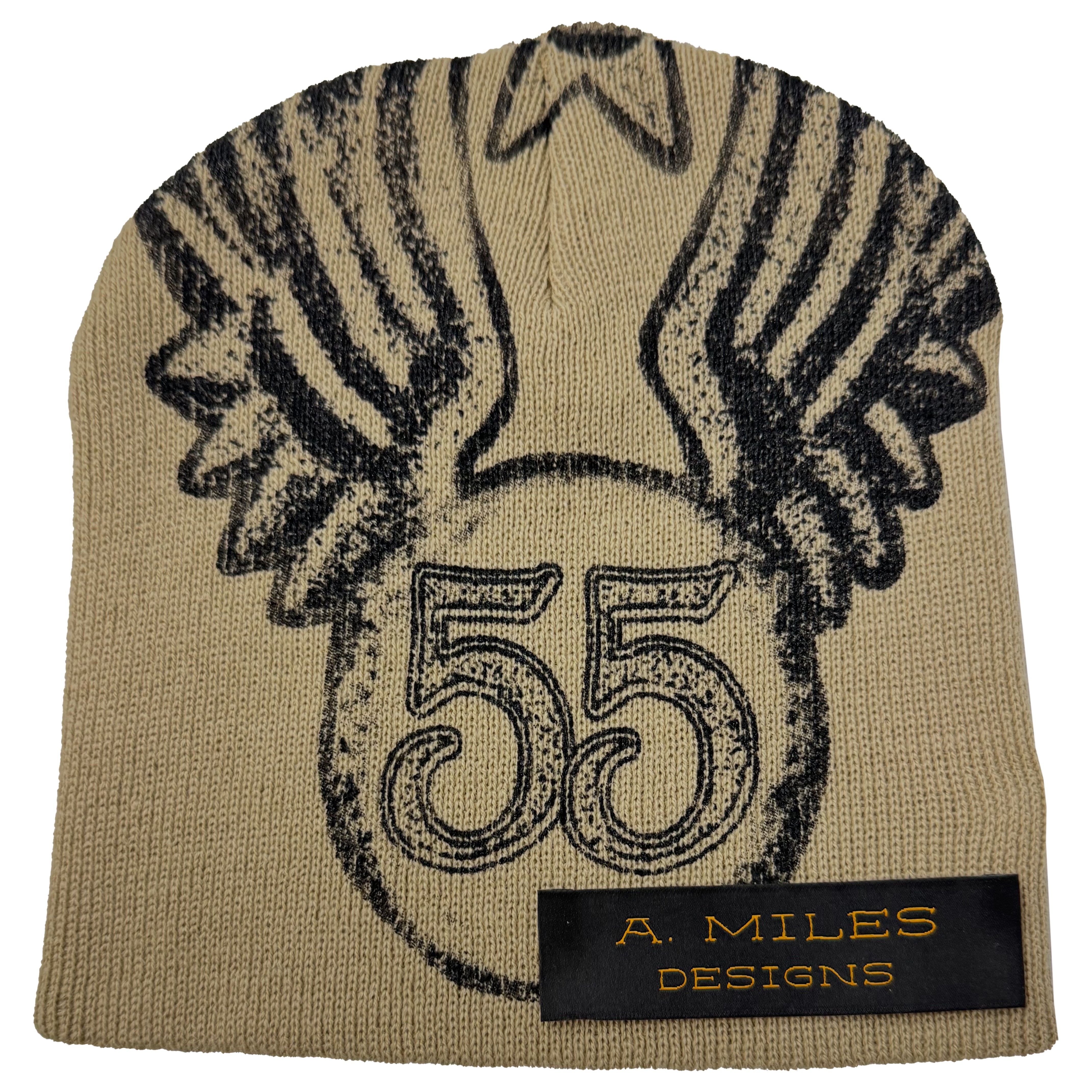 KIY Studios "WWII" Beanie - Sand