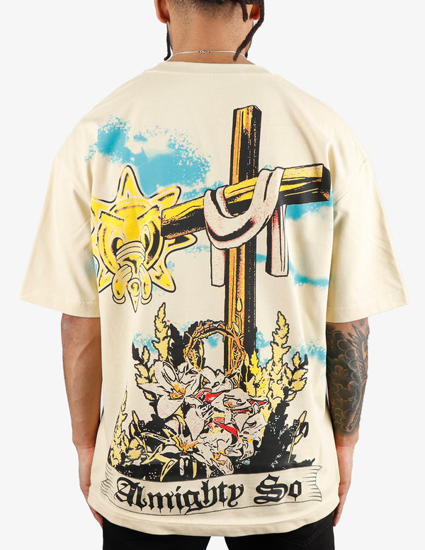 GLO KIY "ALMIGHTY SO" Buttercream T-Shirt