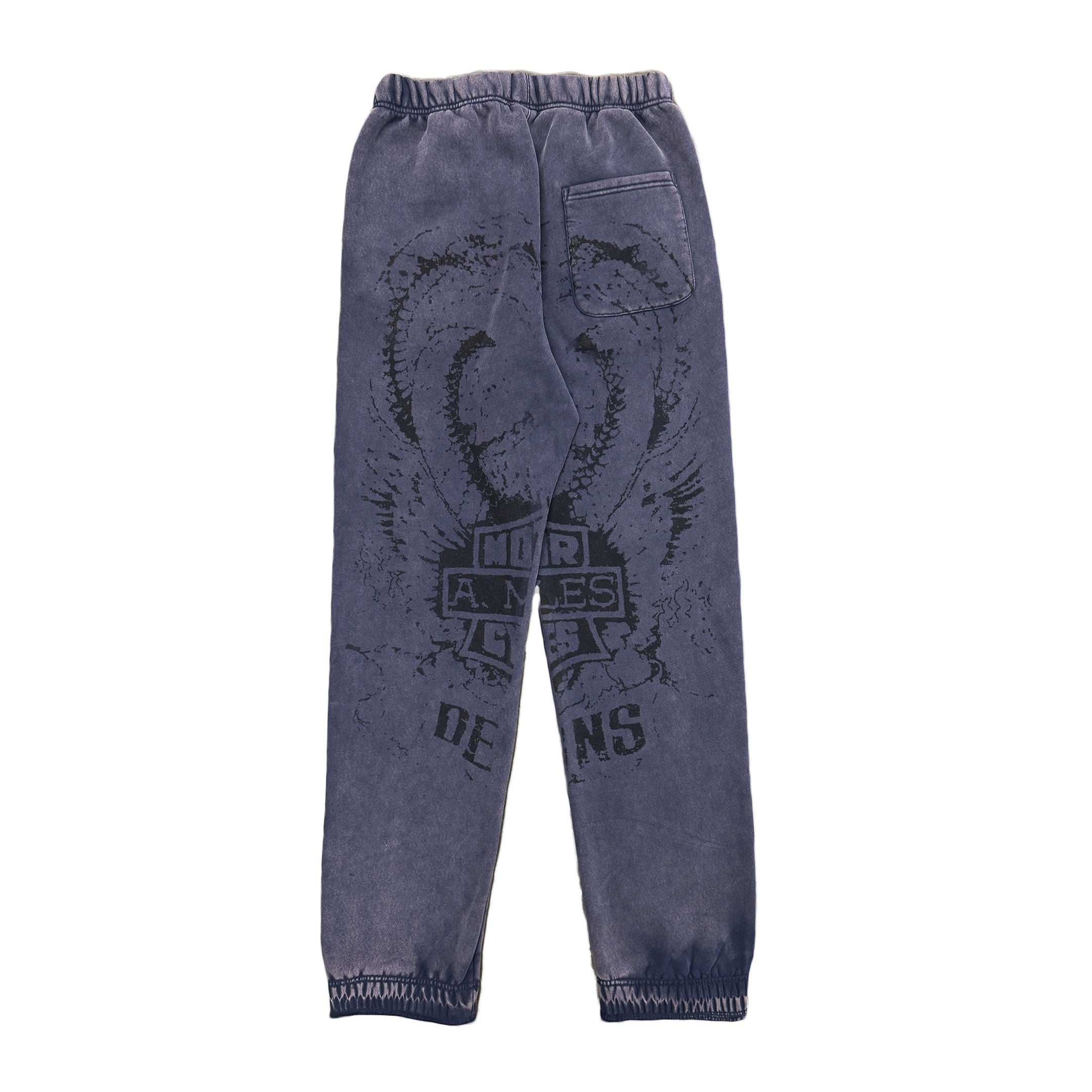 A.MILES "SPEED SERPENT" Potassium Navy Sweatpant