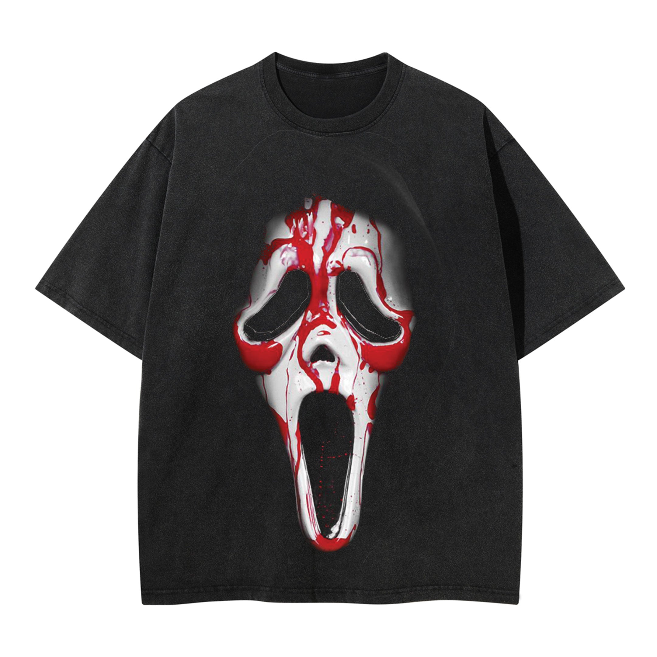 KIY STUDIOS "SLASHER" Black T-Shirt