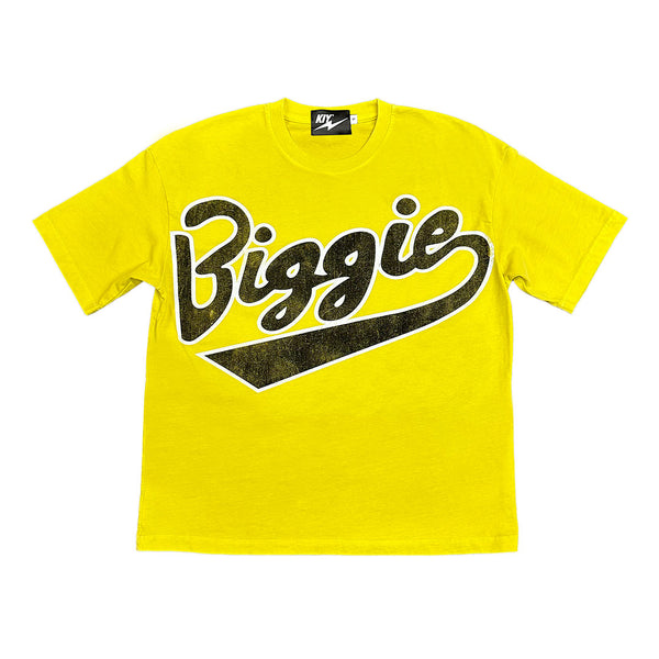 Kiy Studios x Notorious B.I.G. "BIGGIE 72" Pigment Yellow T-Shirt