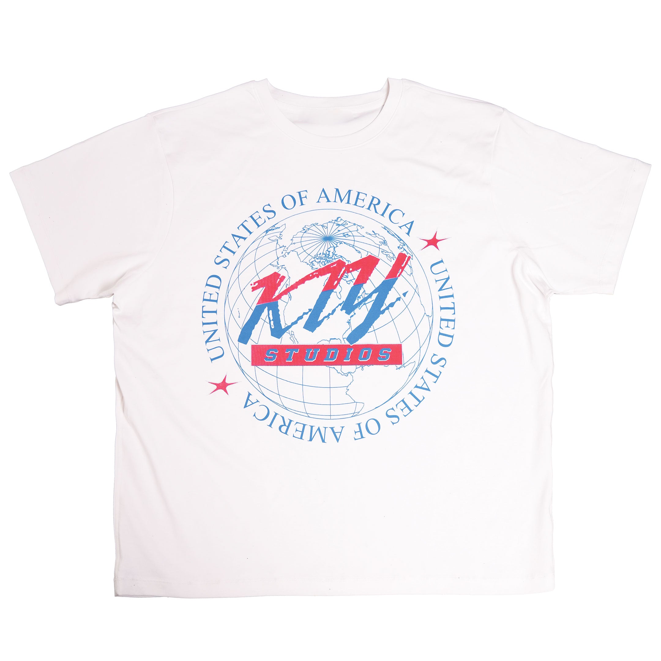 KIY STUDIOS "NORTH AMERICAN GAMES" White Tee