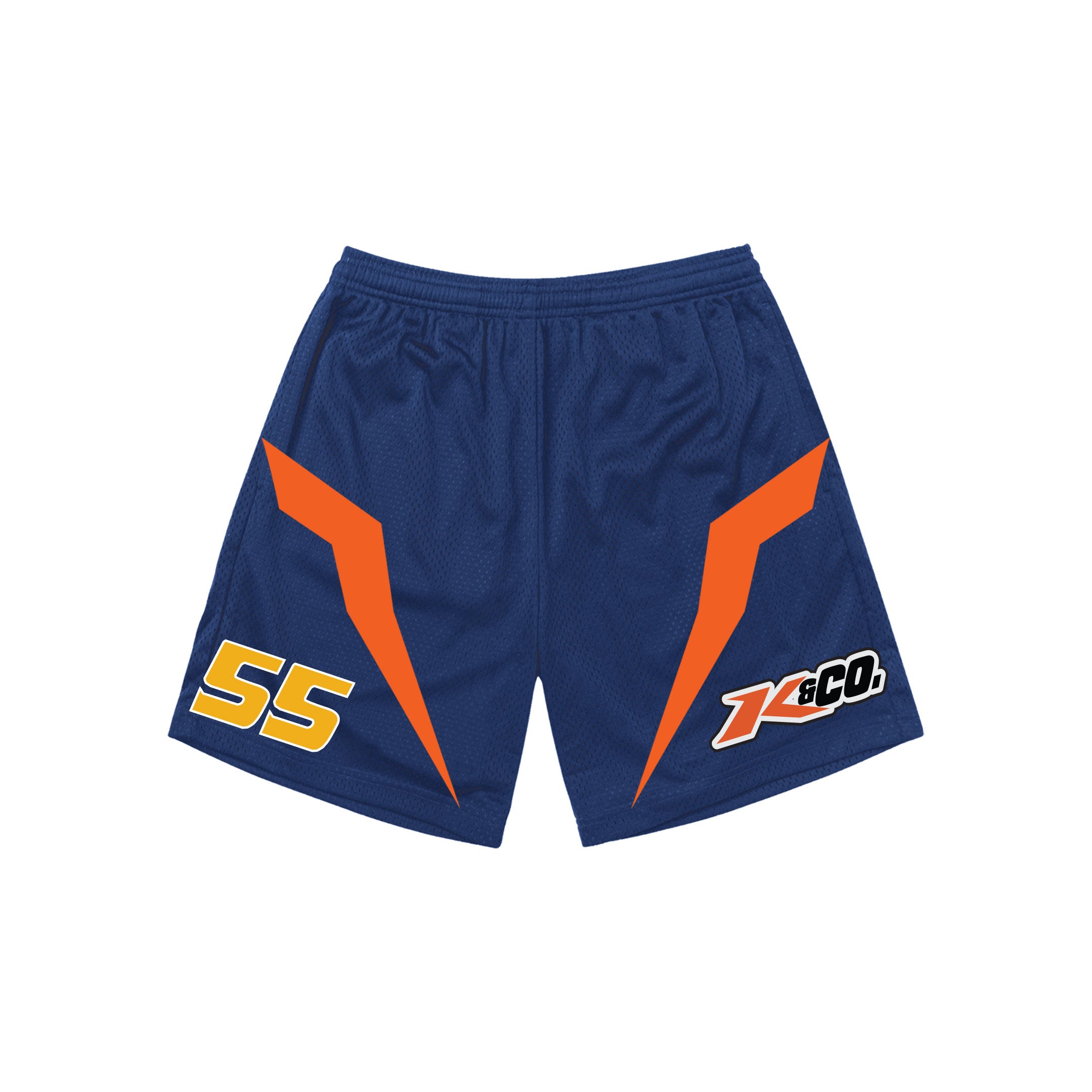 Kiy Studios "K&CO 55" Navy Shorts