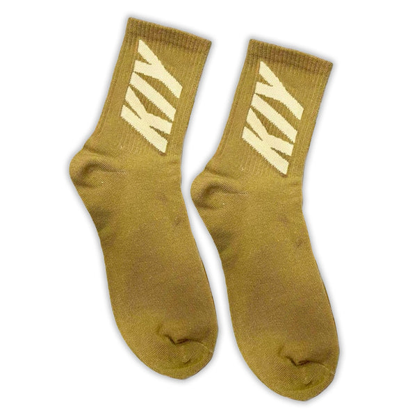 Kiy Studios - Tonal Socks (Mid) - Tan
