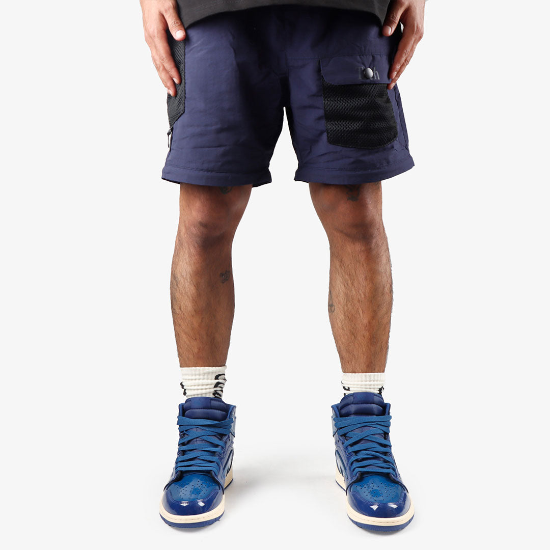 KIY STUDIOS "HYBRID UTILITY" NAVY CONVERTIBLE PANT