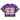 Kiy Studios "4TH SEASON" Purple Mesh Cropped Practice Jersey