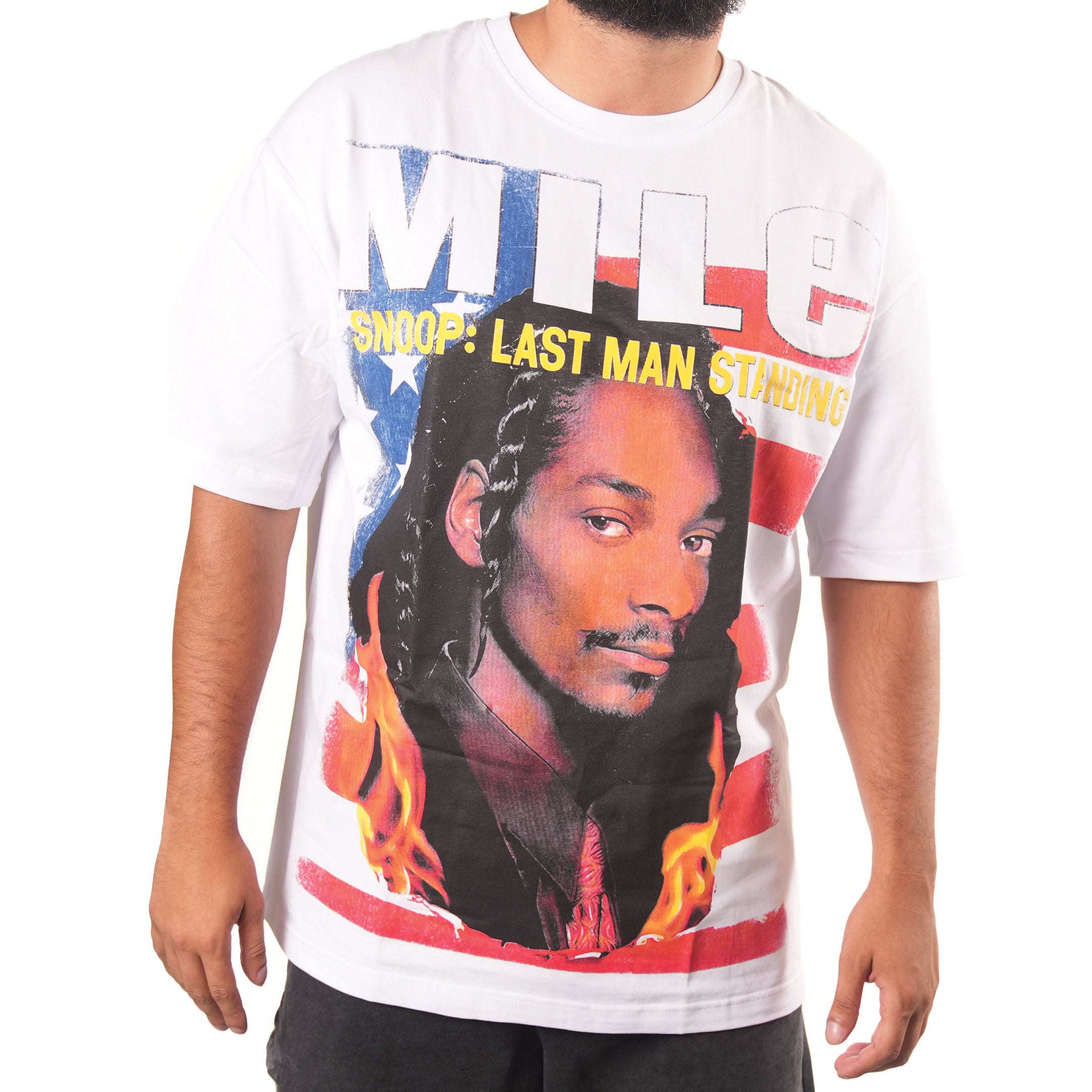 KIY STUDIOS x A.MILES "BEST RAPPER ALIVE" White Tee