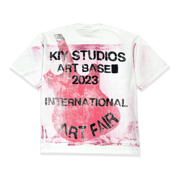Kiy Studios "INTERNATIONAL ART FAIR" Rouge Kiy®Dye T-Shirt