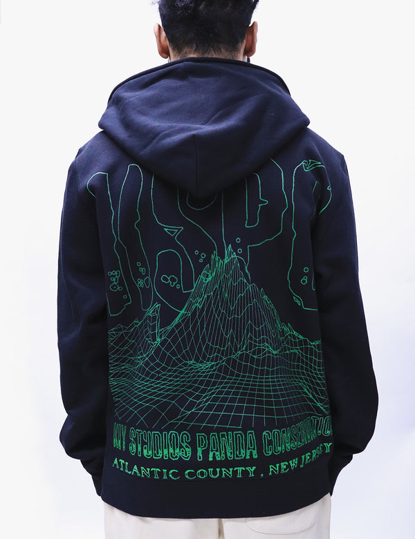 Kiy Studios "PANDA CONSERVATION" Full-Zip Hoodie