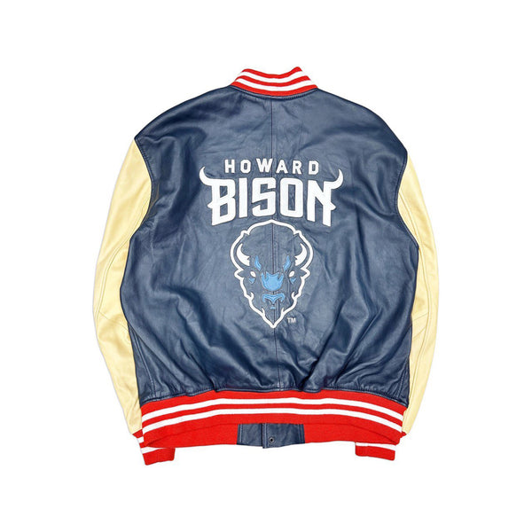 KIY STUDIOS "HOWARD BISON" LEATHER JACKET